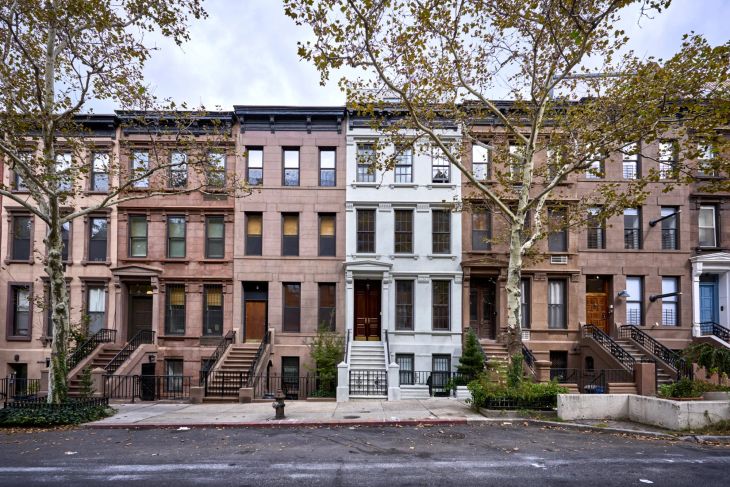 Brownstones in NYC