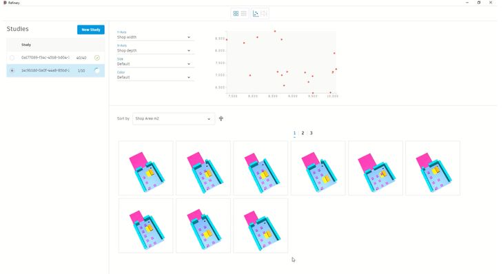 Selecting design options