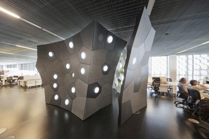 Figure 74: The entrance to the FabPod, situated within the RMIT DesignHub, Melbourne (March 2013).