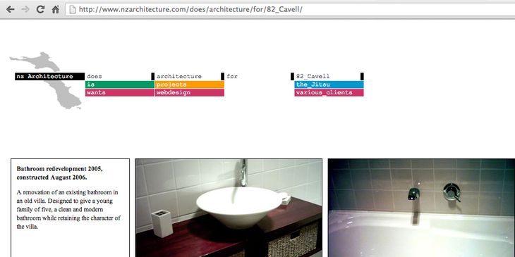 An indication of how far architecture has fallen: the same summer I made this website, after studying architecture for only one year, I did my first and only ‘true’ architecture work. Three renovations and a restaurant design. Eight years later, I’m not sure I could ever do the same.